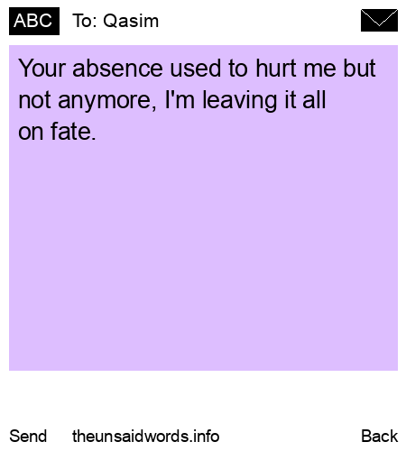 unsent message to Qasim 