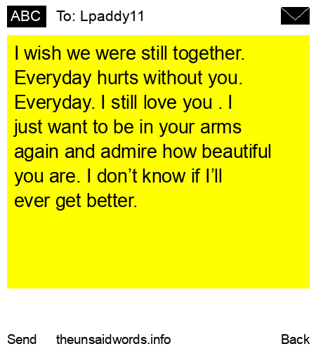 unsent message to Lpaddy11