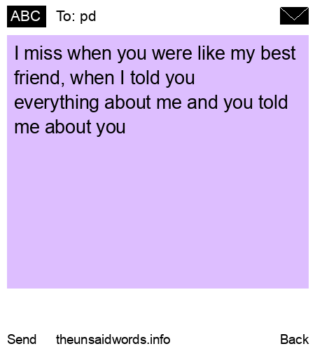 unsent message to pd