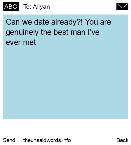 unsent message to Aliyan