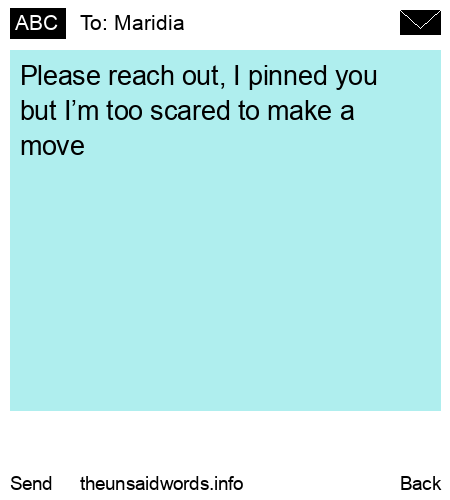 unsent message to Maridia