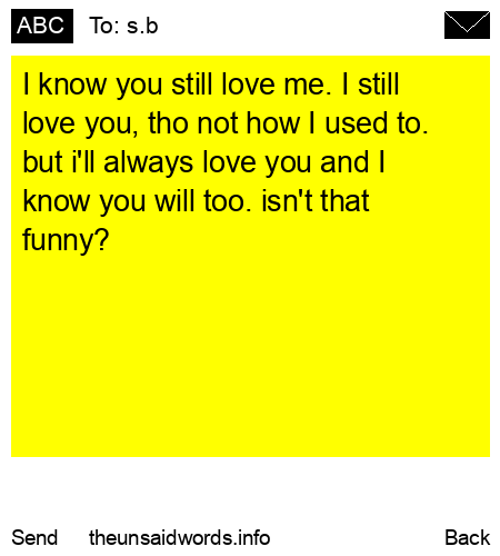 unsent message to s.b