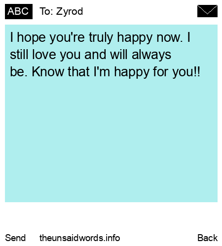 unsent message to Zyrod 