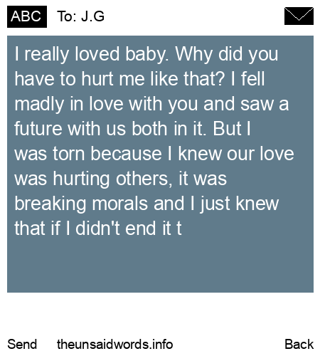 unsent message to J.G