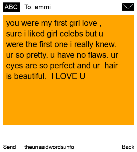 unsent message to emmi