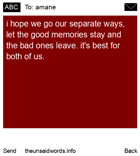 unsent message to amane