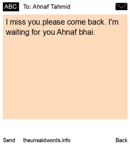 unsent message to Ahnaf Tahmid