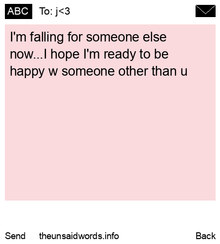 unsent message to j<3