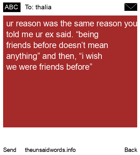 unsent message to thalia