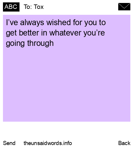 unsent message to Tox