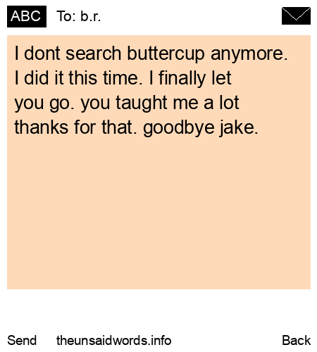 unsent message to b.r.