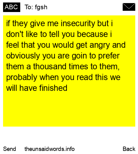 unsent message to fgsh