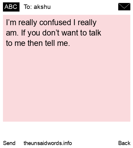 unsent message to akshu