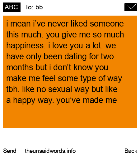 unsent message to bb