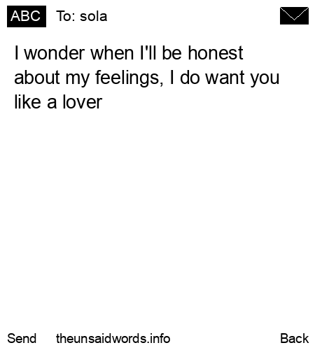 unsent message to sola