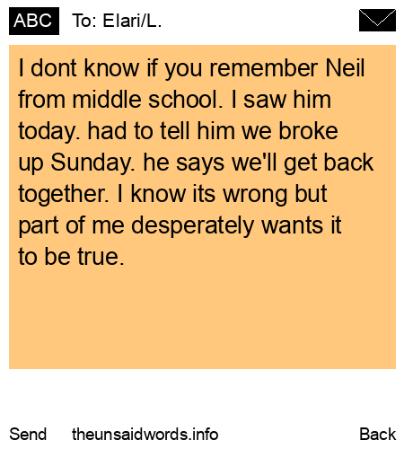 unsent message to Elari/L.