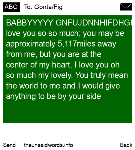 unsent message to Gonta/Fig
