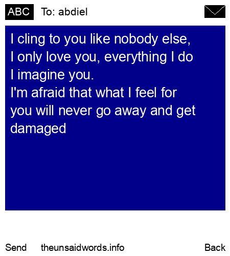 unsent message to abdiel