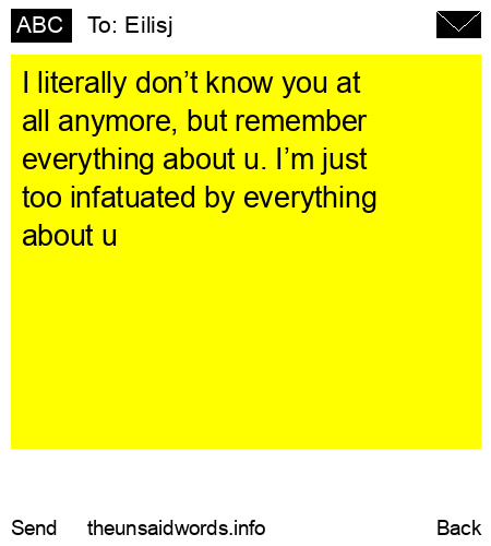 unsent message to Eilisj