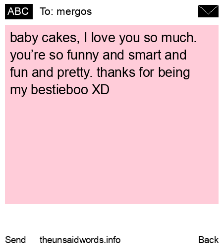 unsent message to mergos