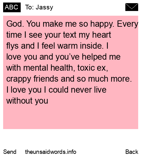 unsent message to Jassy