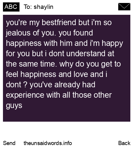 unsent message to shaylin
