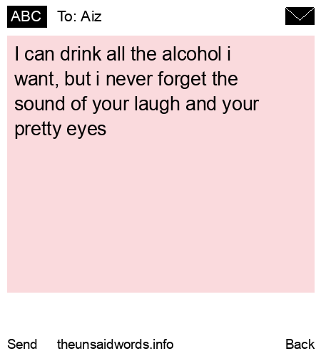 unsent message to Aiz