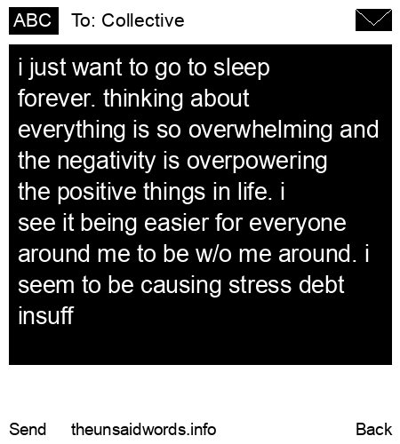 unsent message to Collective