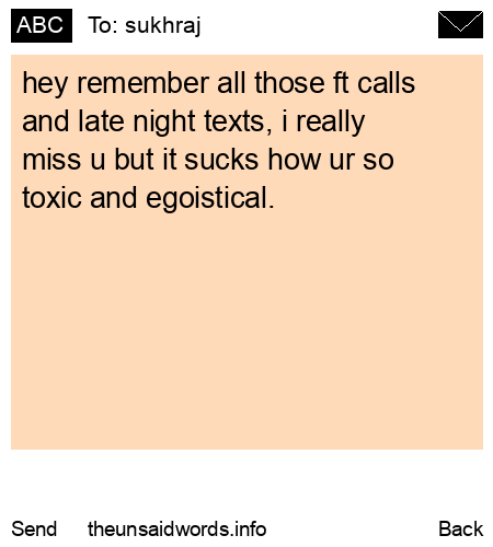 unsent message to sukhraj