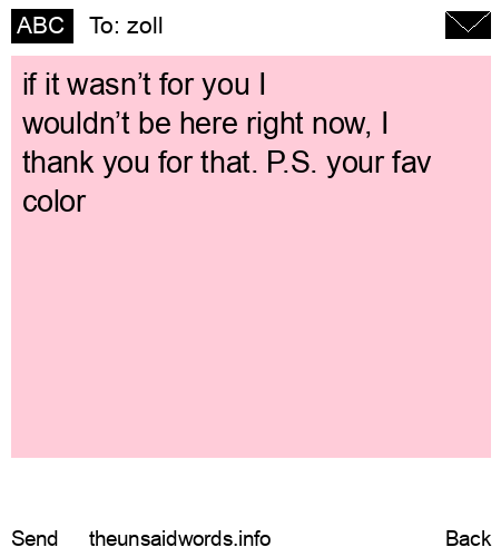 unsent message to zoll 