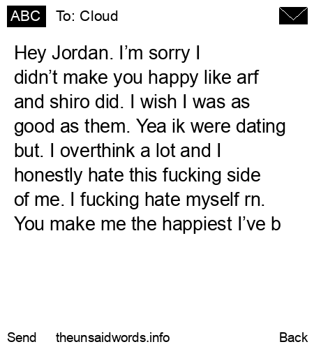 unsent message to Cloud