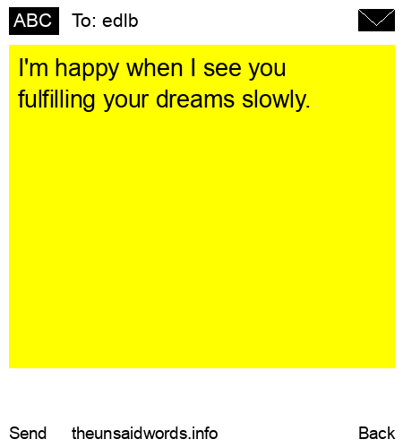 unsent message to edlb
