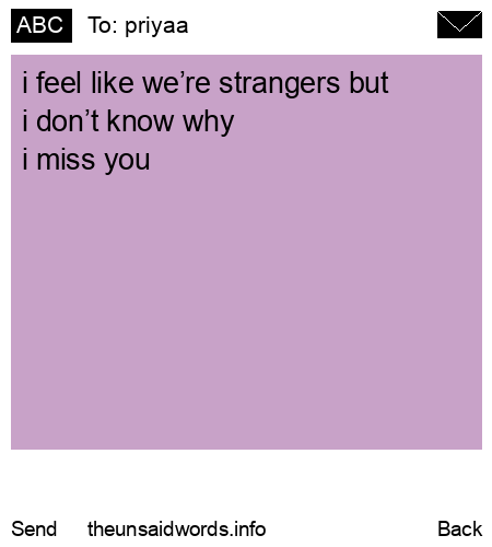 unsent message to priyaa