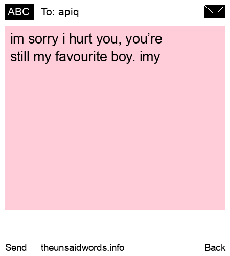 unsent message to apiq