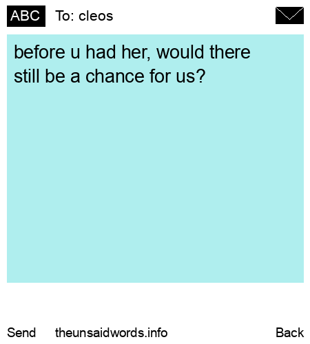unsent message to cleos