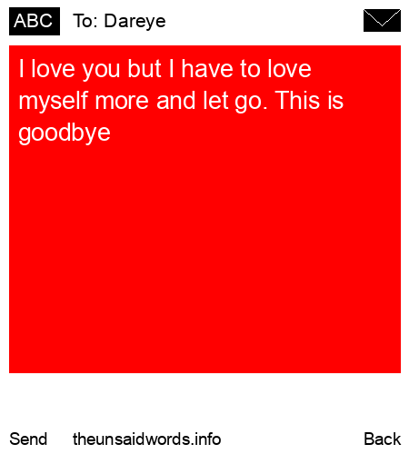 unsent message to Dareye 