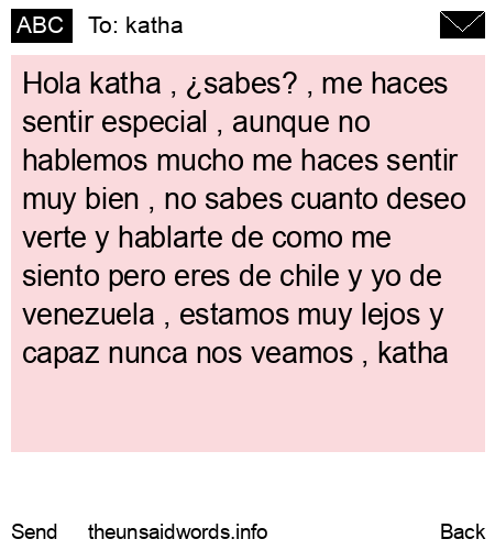 unsent message to katha