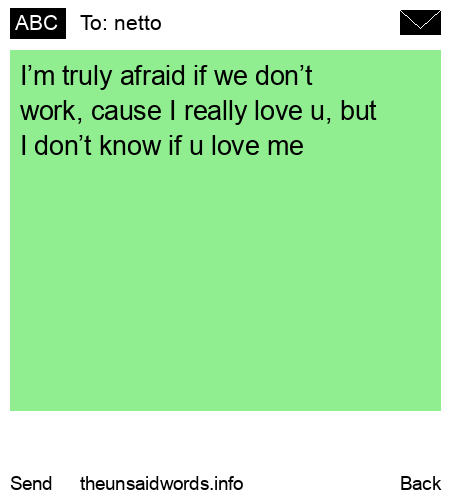 unsent message to netto