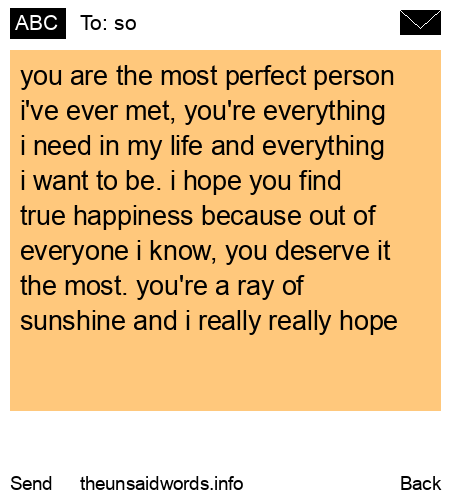 unsent message to so