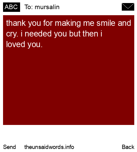 unsent message to mursalin 