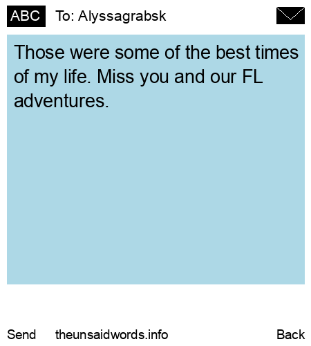 unsent message to Alyssagrabsk