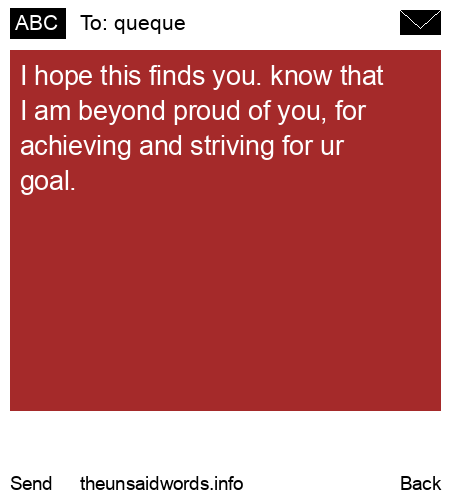 unsent message to queque