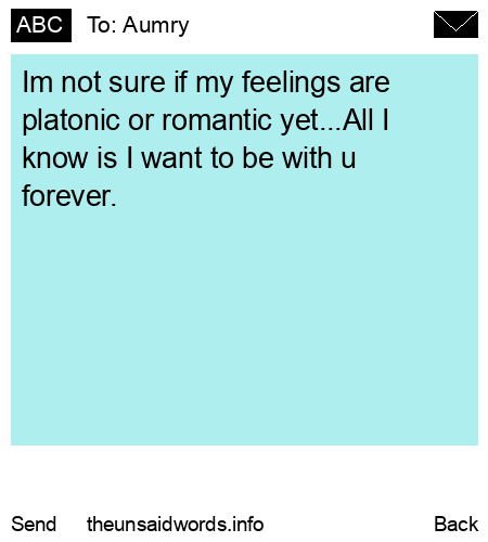 unsent message to Aumry