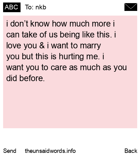 unsent message to nkb