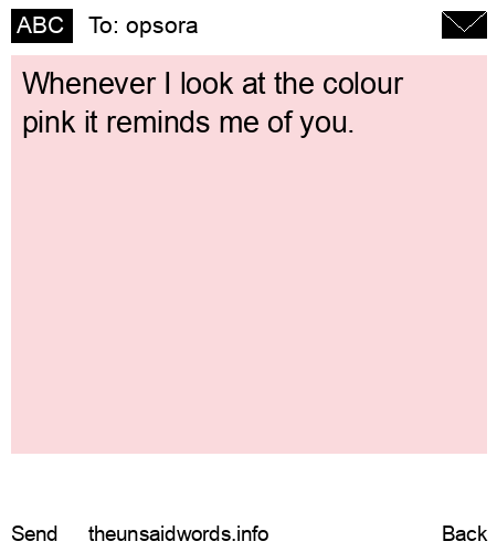 unsent message to opsora