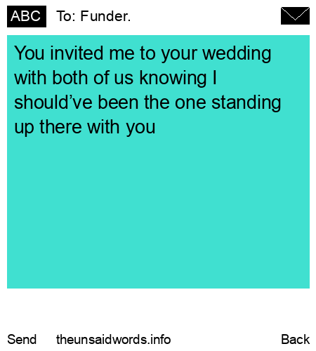 unsent message to Funder.