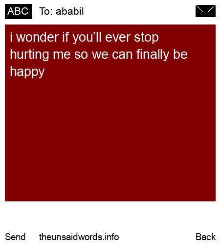 unsent message to ababil