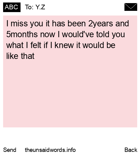 unsent message to Y.Z