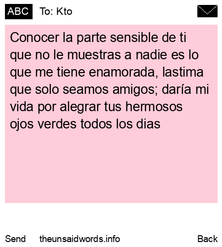 unsent message to Kto