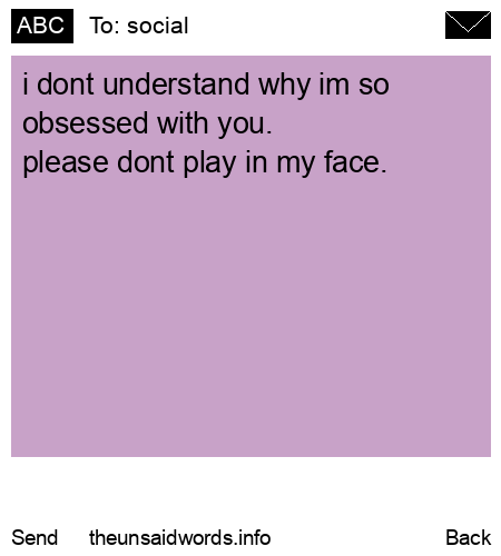 unsent message to social
